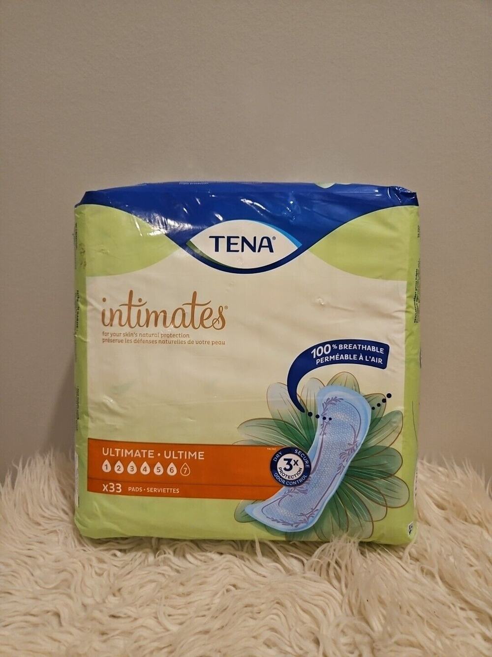 Tena intimates Large Incontinent Pad, 33 Count